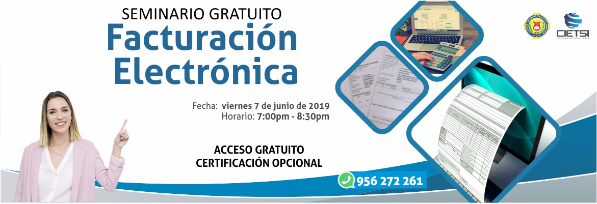 seminario gratuito facturaciOn electrOnica 1era ediciOn 2019