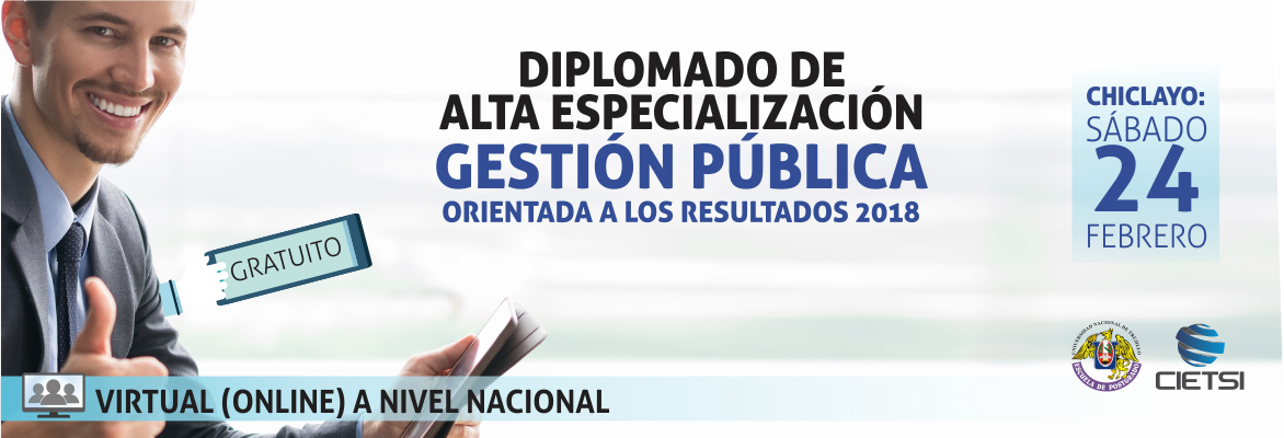 diplomado de alta especializaciOn en gestiOn pUblica orientado a los resultados 2018  gratuito