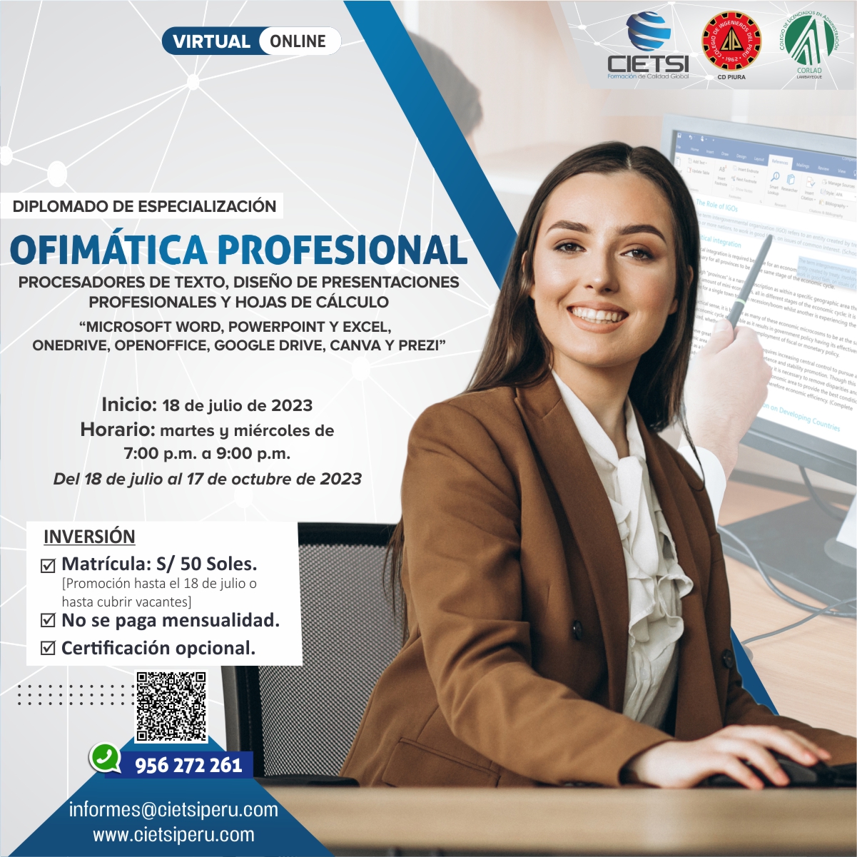 Diplomado En Ofimática Profesional